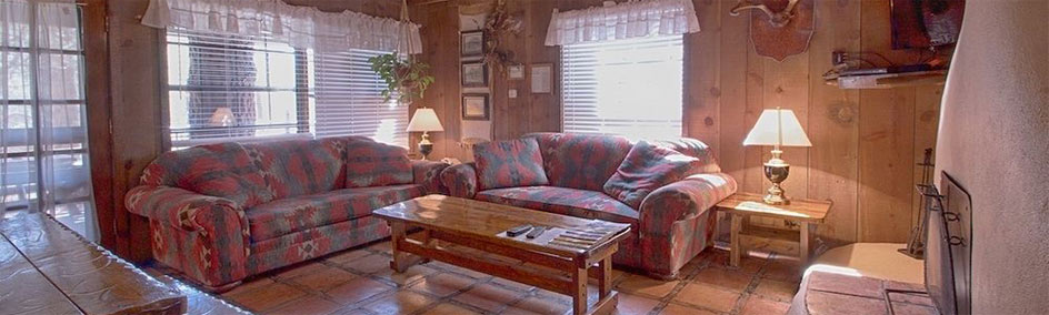 Cabin C at Bear Creek Motel and Cabins, is a 2 bedroom with 2 King Beds